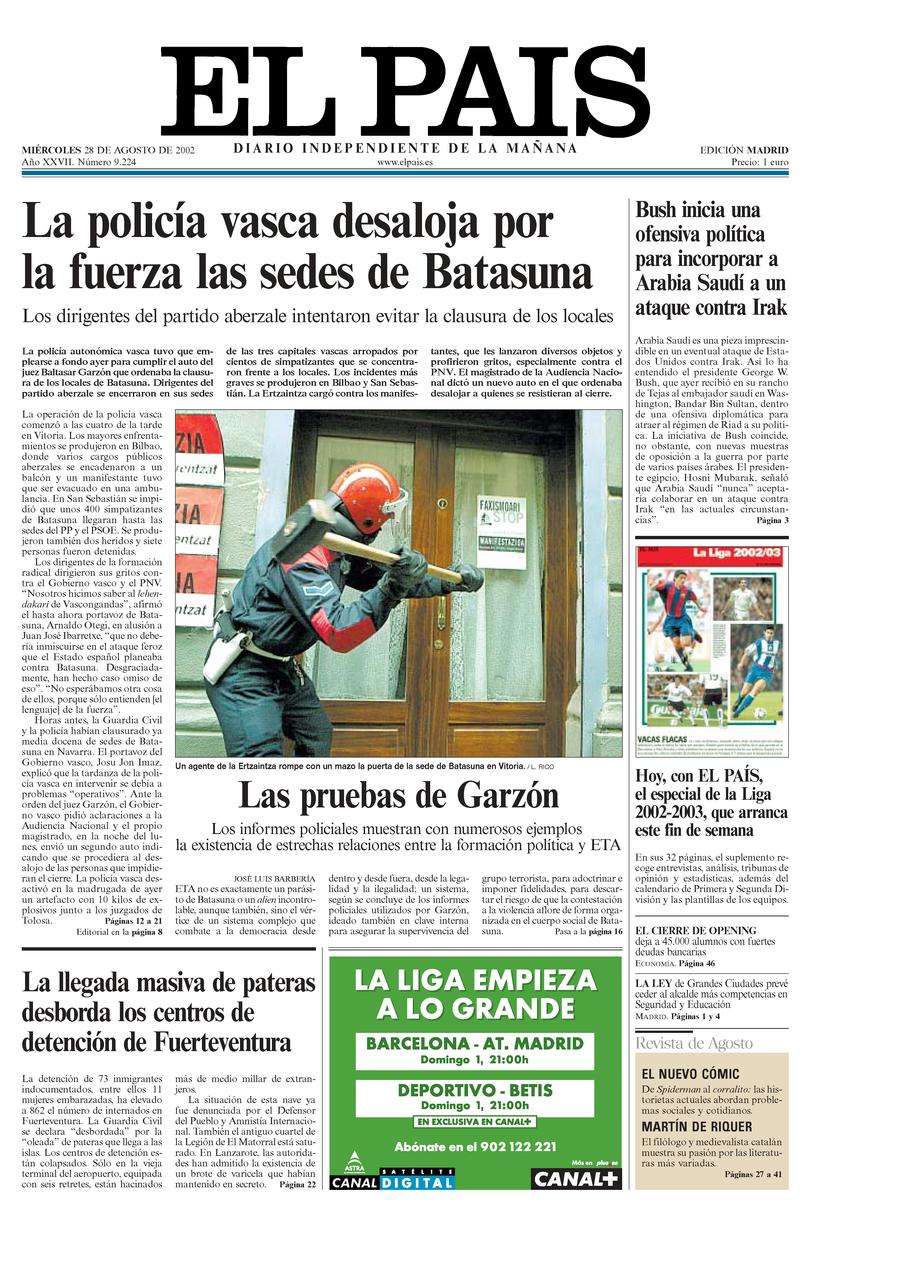 28 de Agosto de 2002