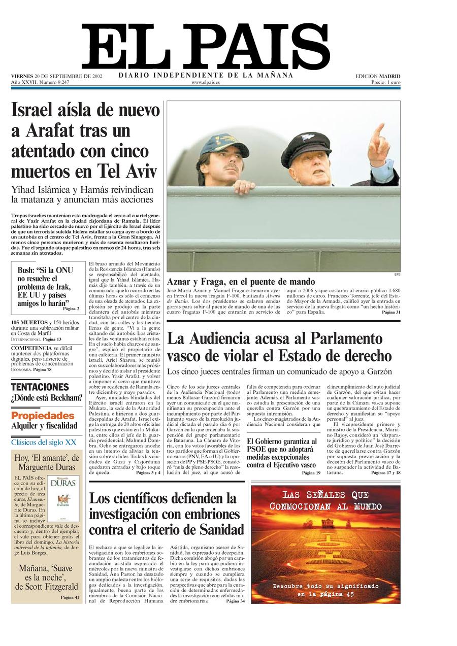20 de Septiembre de 2002