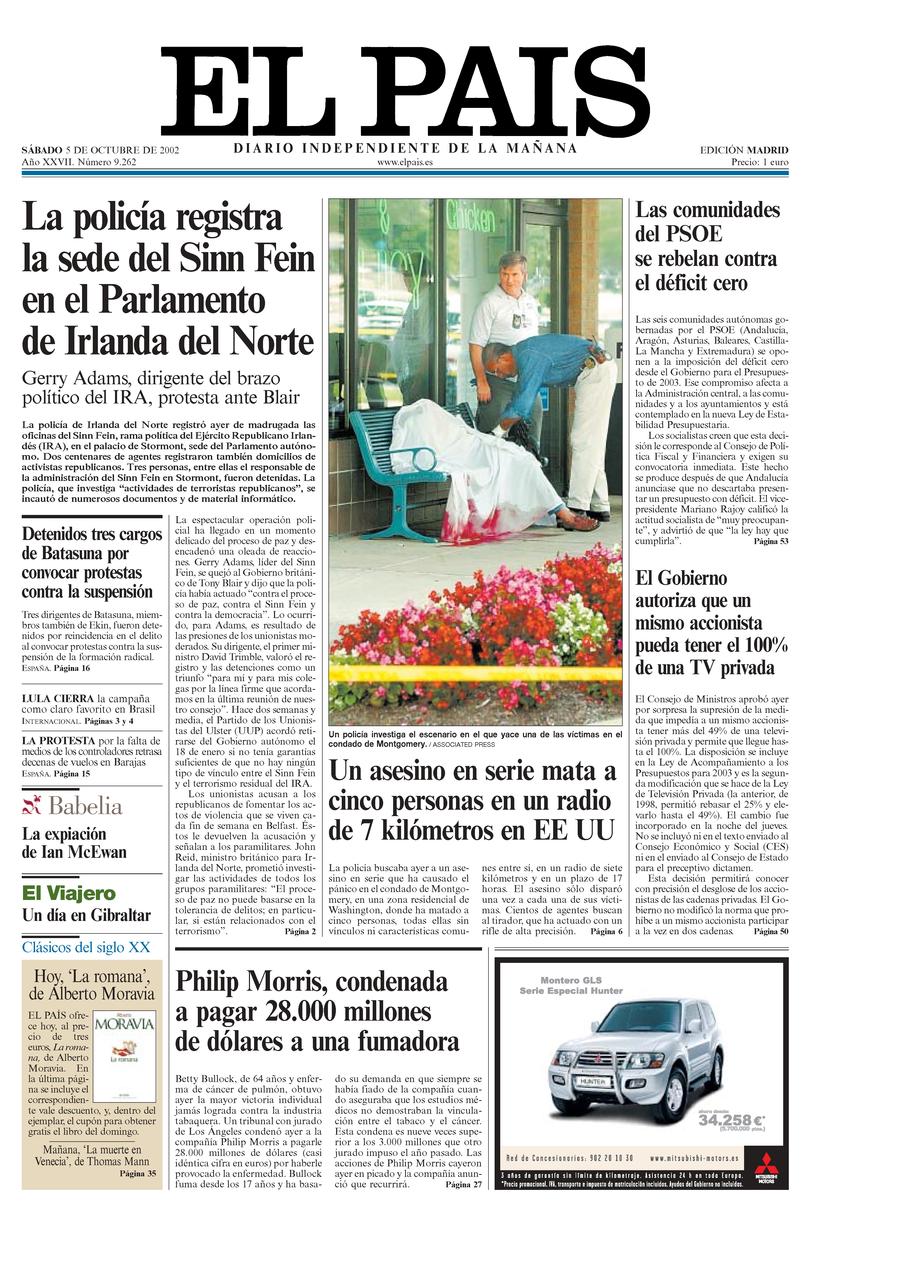 5 de Octubre de 2002