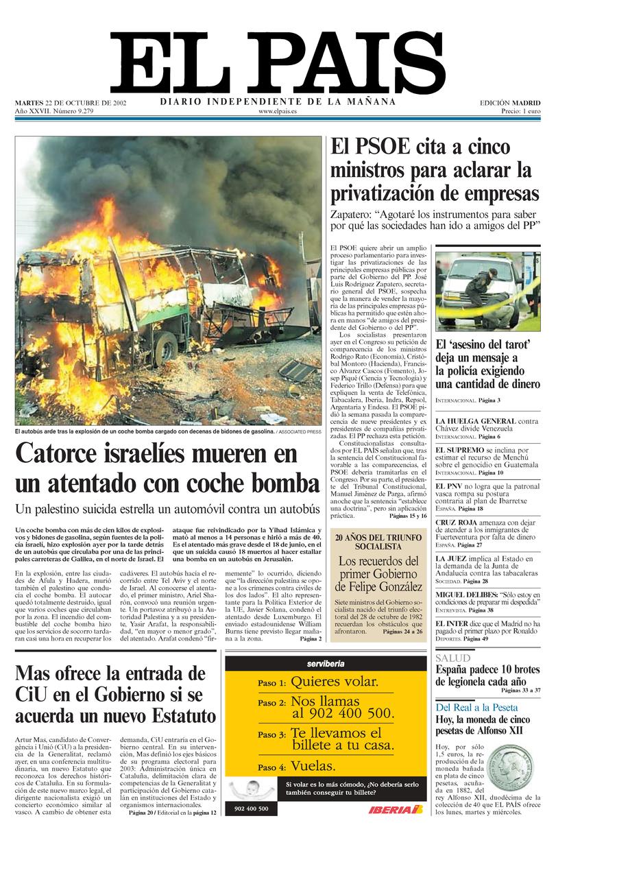 22 de Octubre de 2002