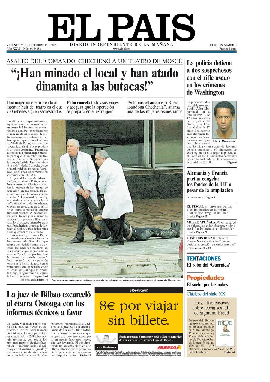 25 de Octubre de 2002