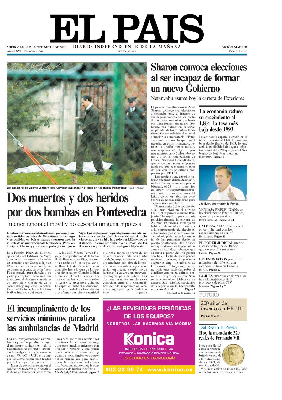 6 de Noviembre de 2002