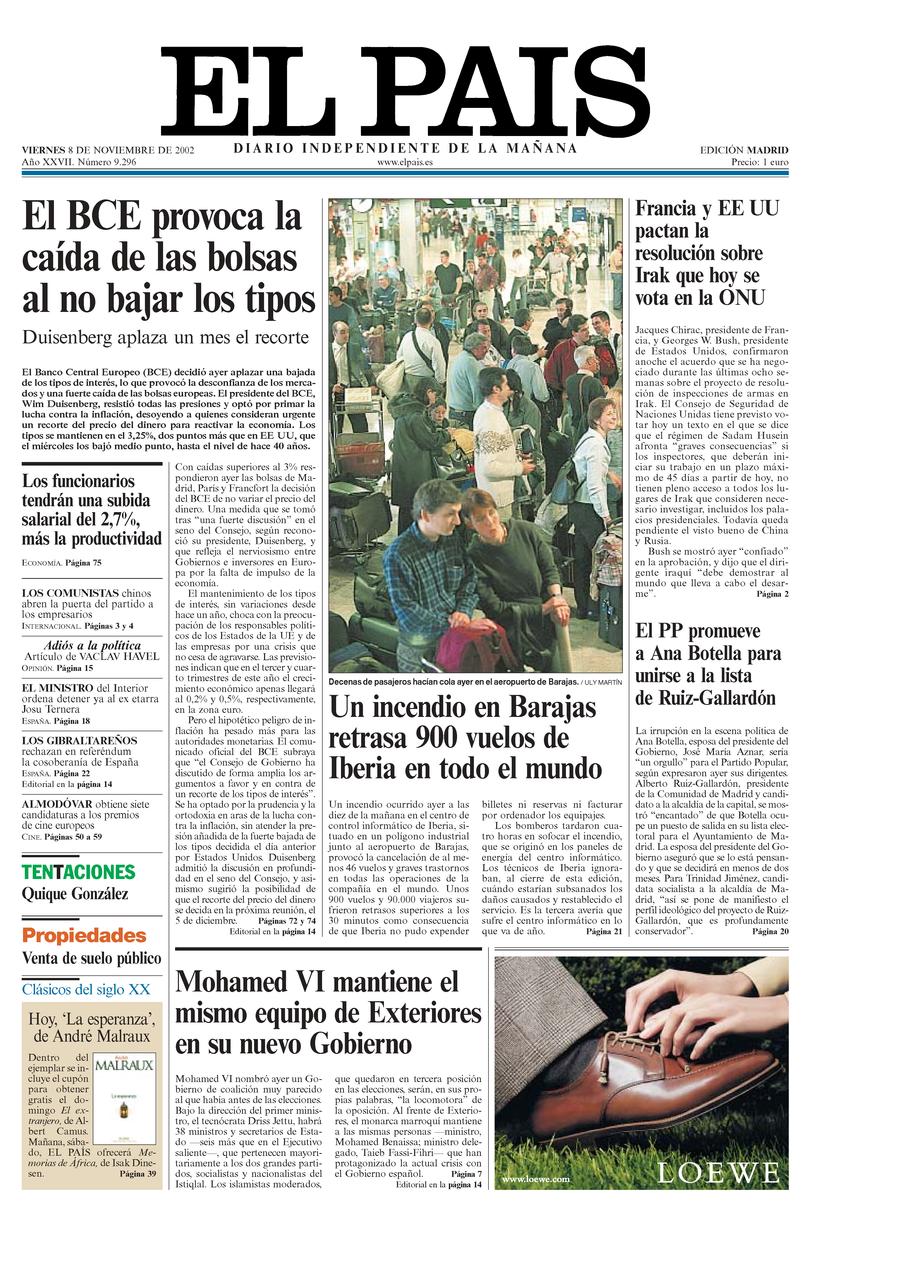 8 de Noviembre de 2002