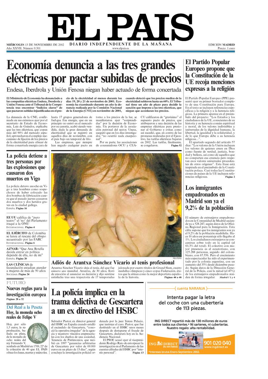 13 de Noviembre de 2002