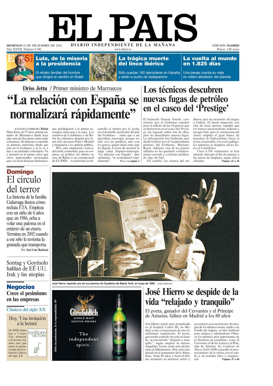 22 de Diciembre de 2002
