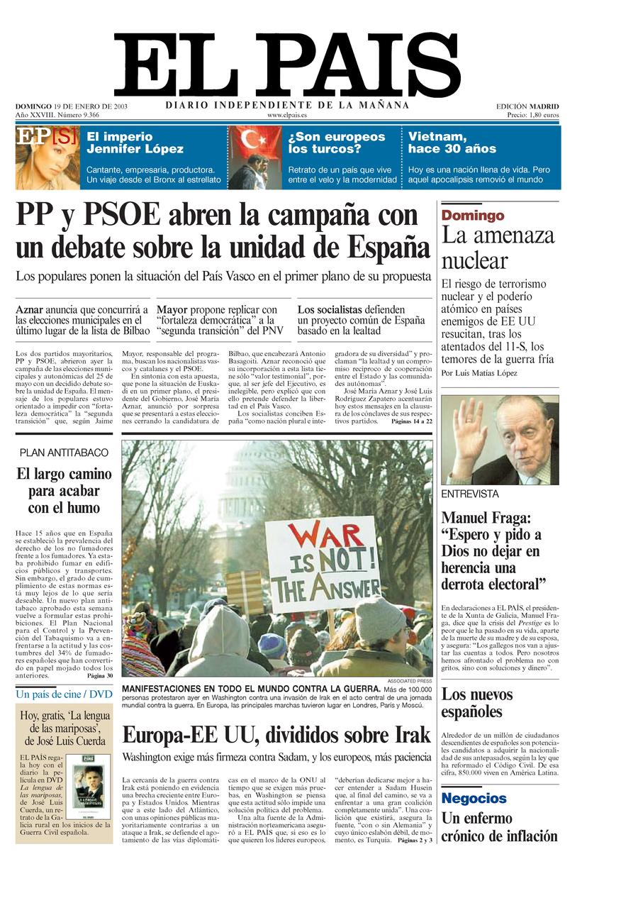 19 enero 2003