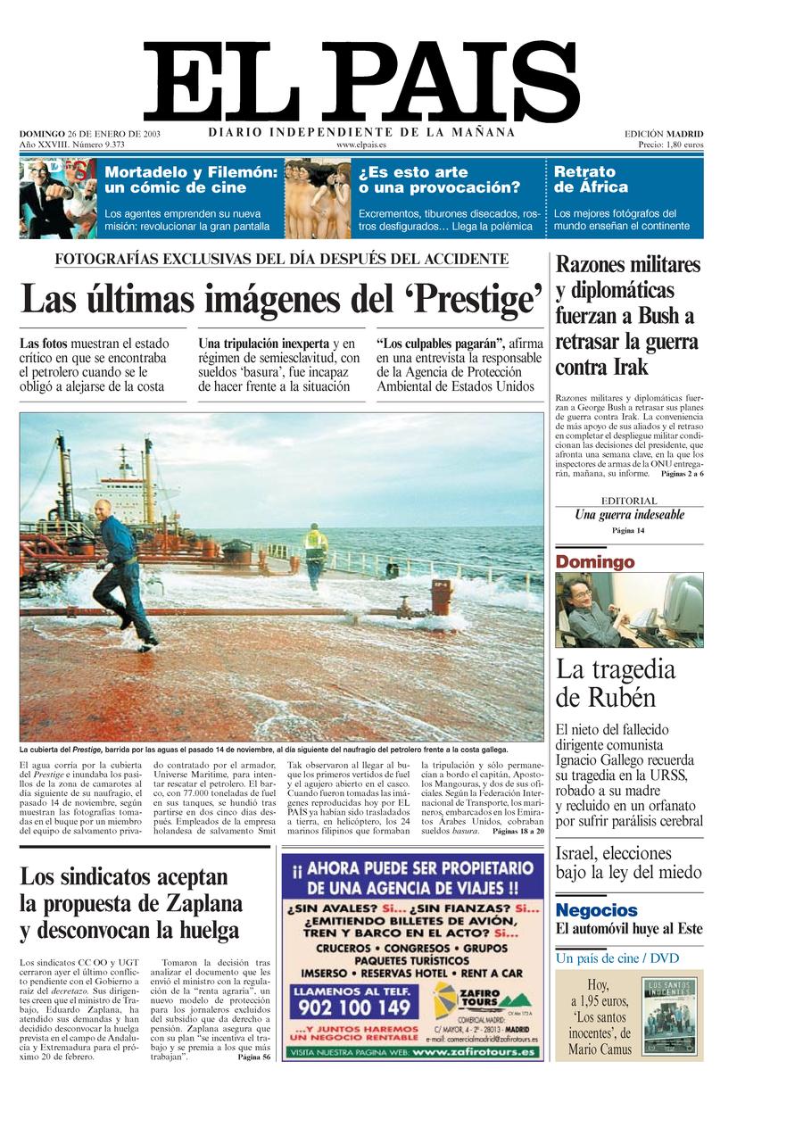 26 enero 2003