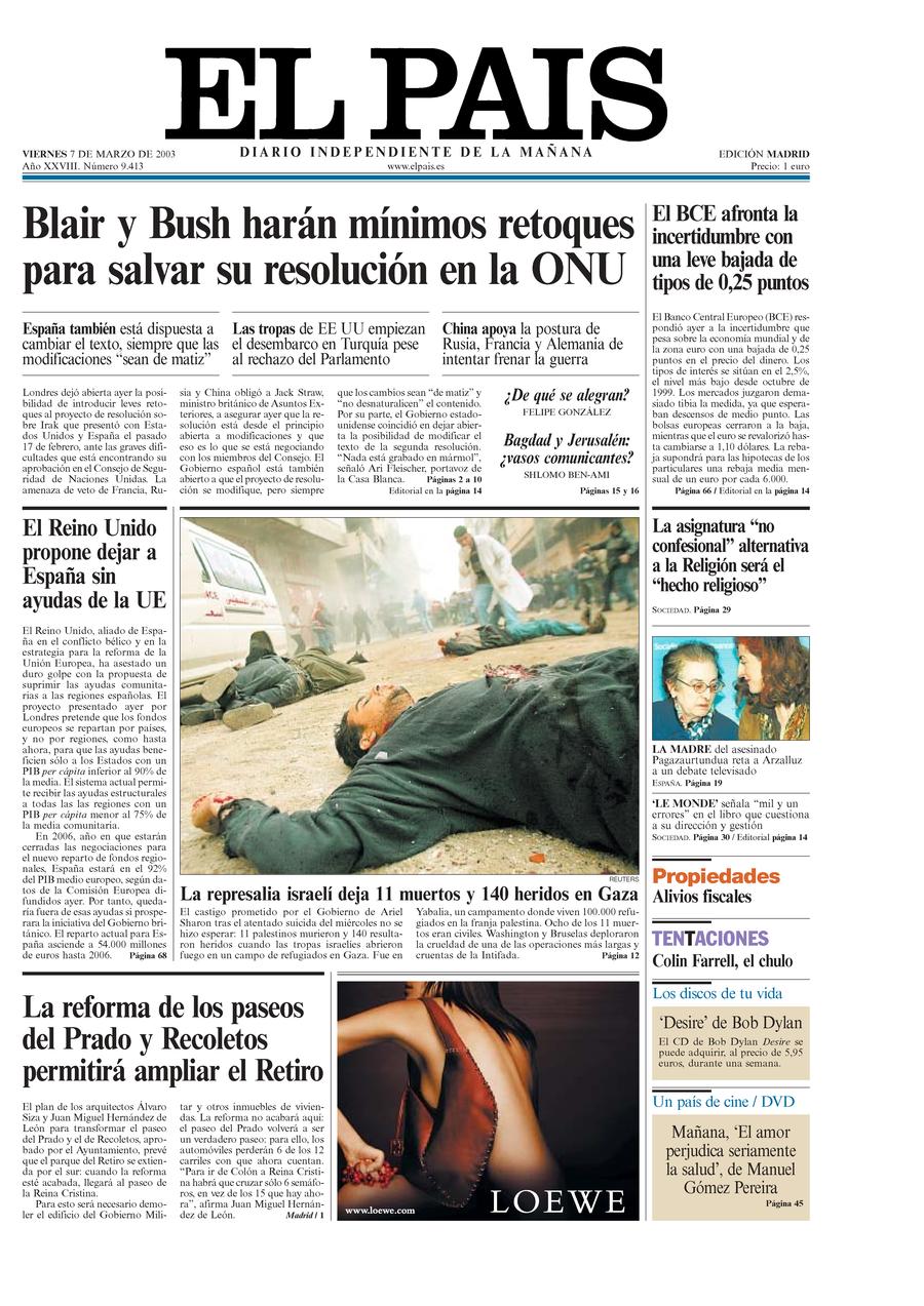 7 de Marzo de 2003