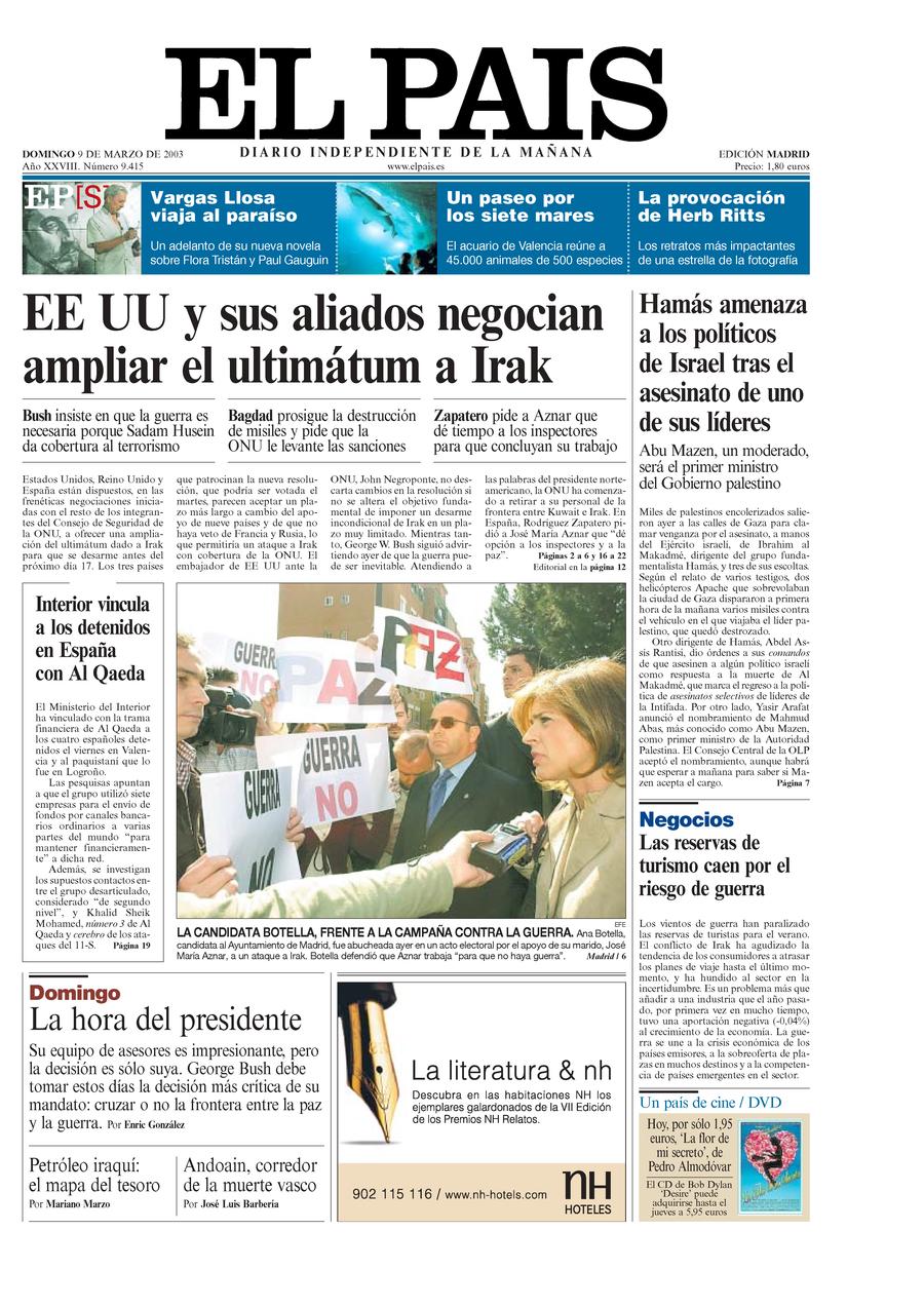 9 de Marzo de 2003