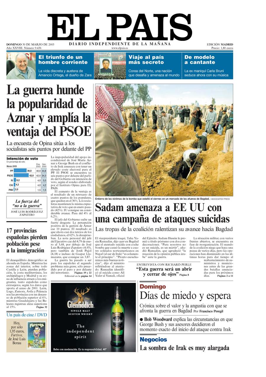 30 de Marzo de 2003