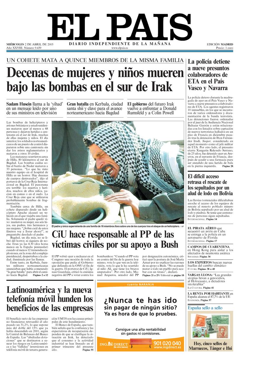 2 de Abril de 2003