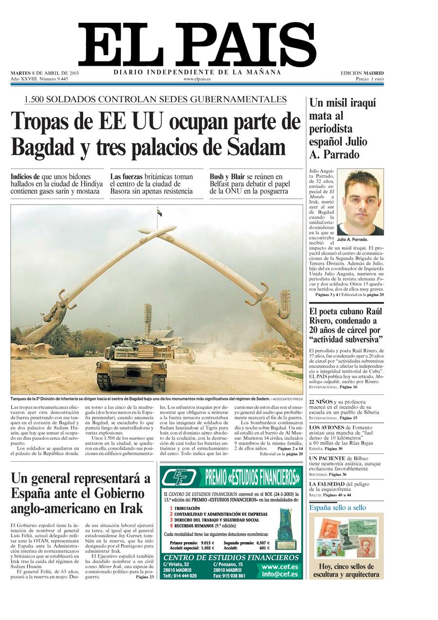 8 de Abril de 2003