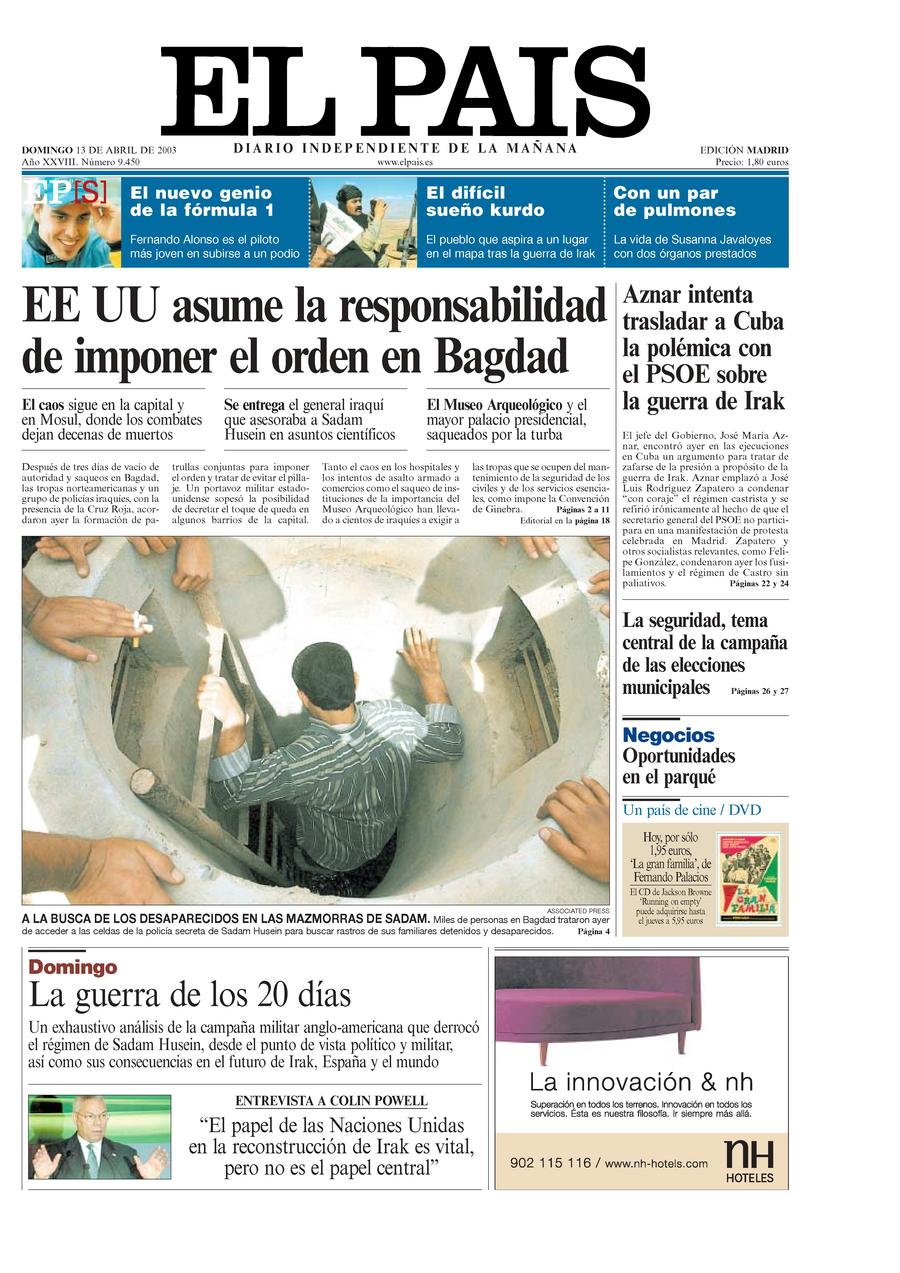 13 de Abril de 2003