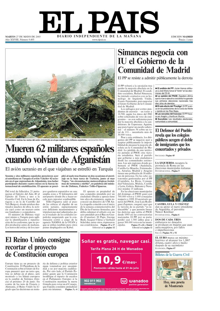 27 de Mayo de 2003