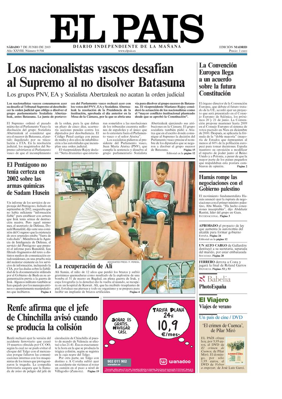 7 de Junio de 2003
