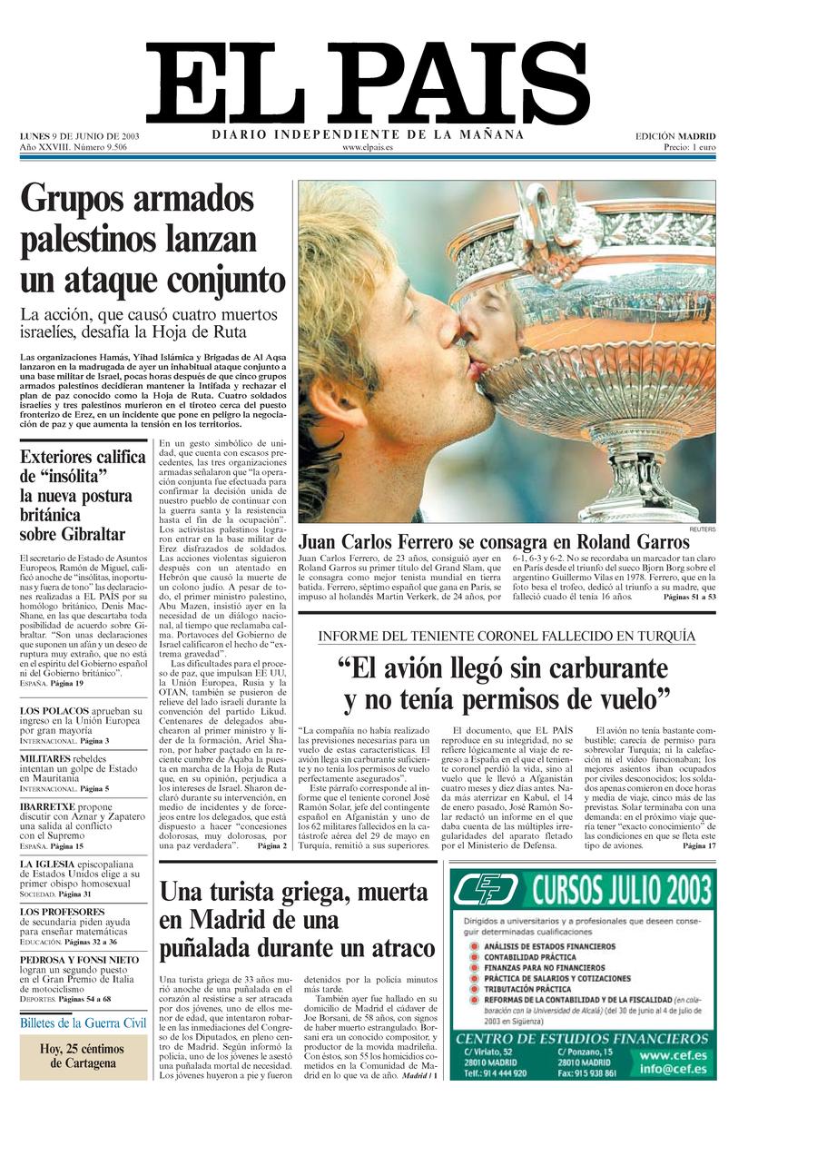9 de Junio de 2003