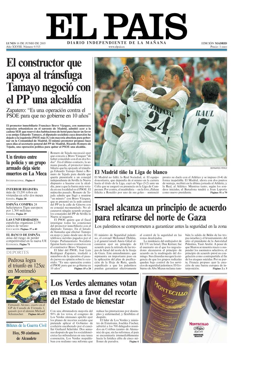 16 de Junio de 2003