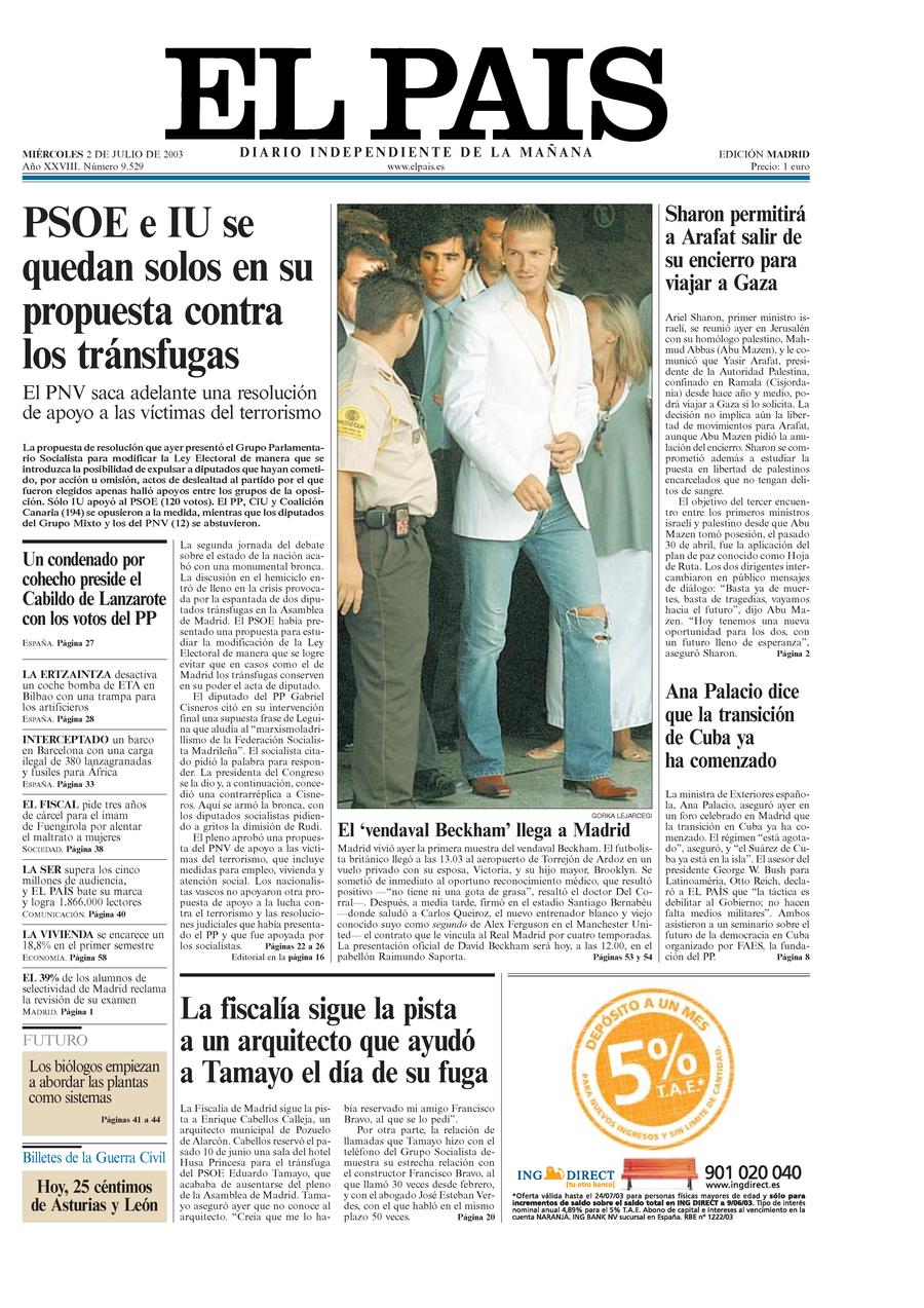 2 de Julio de 2003