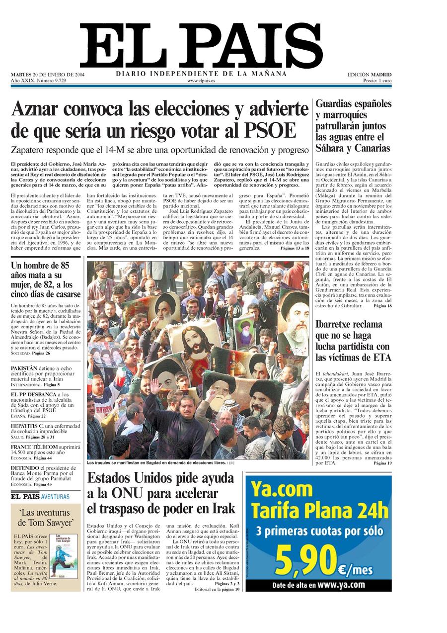 20 enero 2004