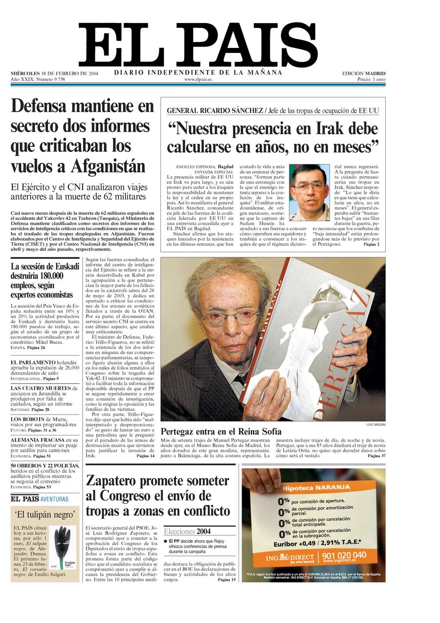 18 de Febrero de 2004
