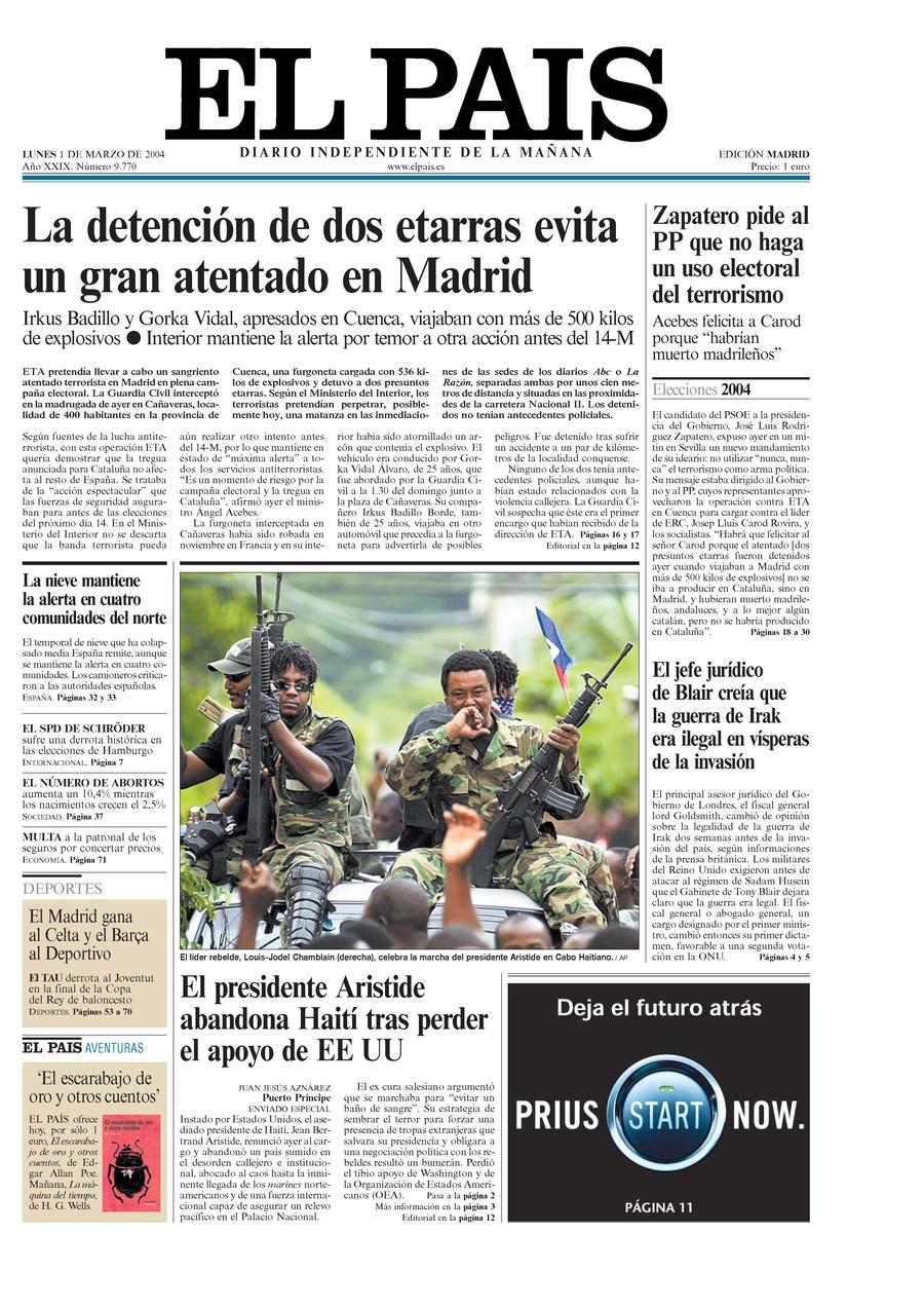 1 de Marzo de 2004