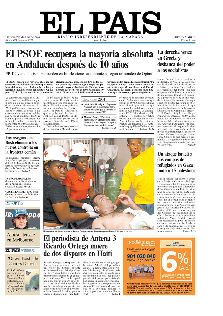 8 de Marzo de 2004