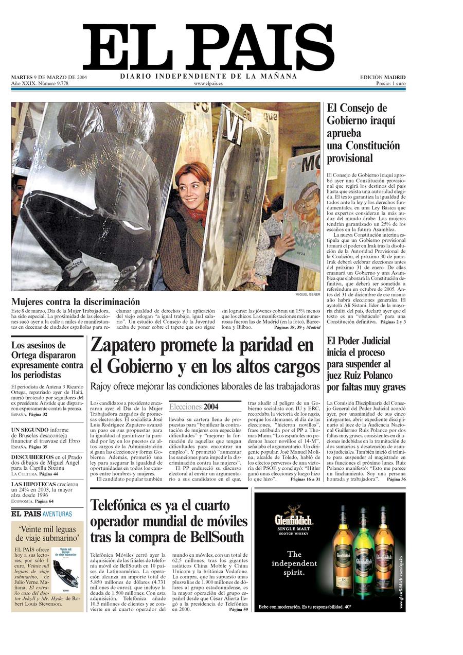 9 de Marzo de 2004