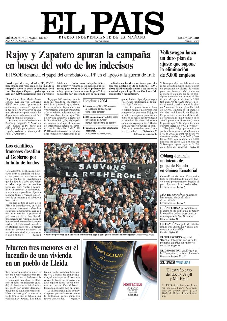 10 de Marzo de 2004