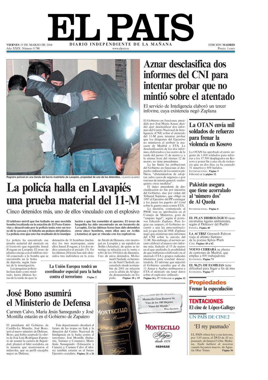 19 de Marzo de 2004