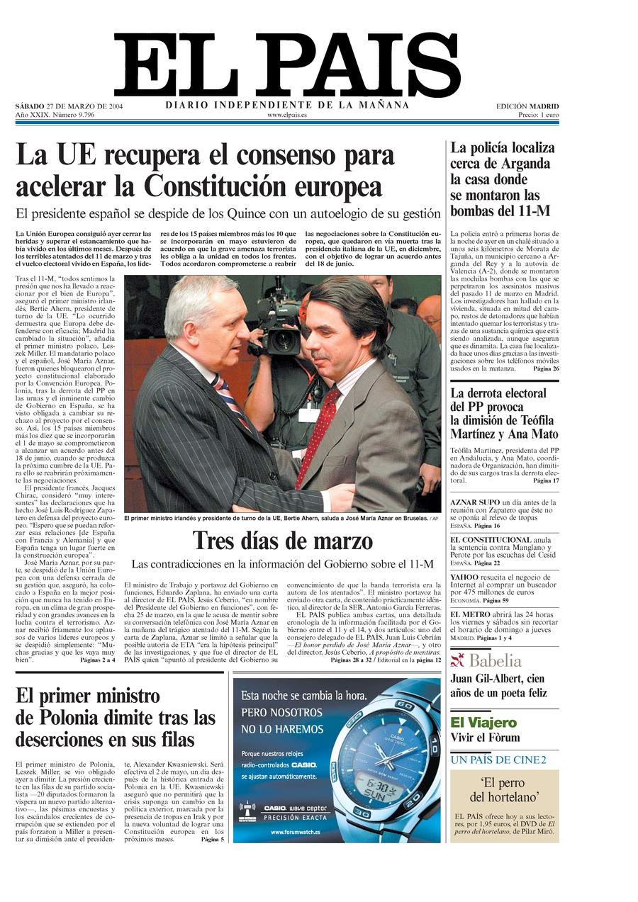 27 de Marzo de 2004