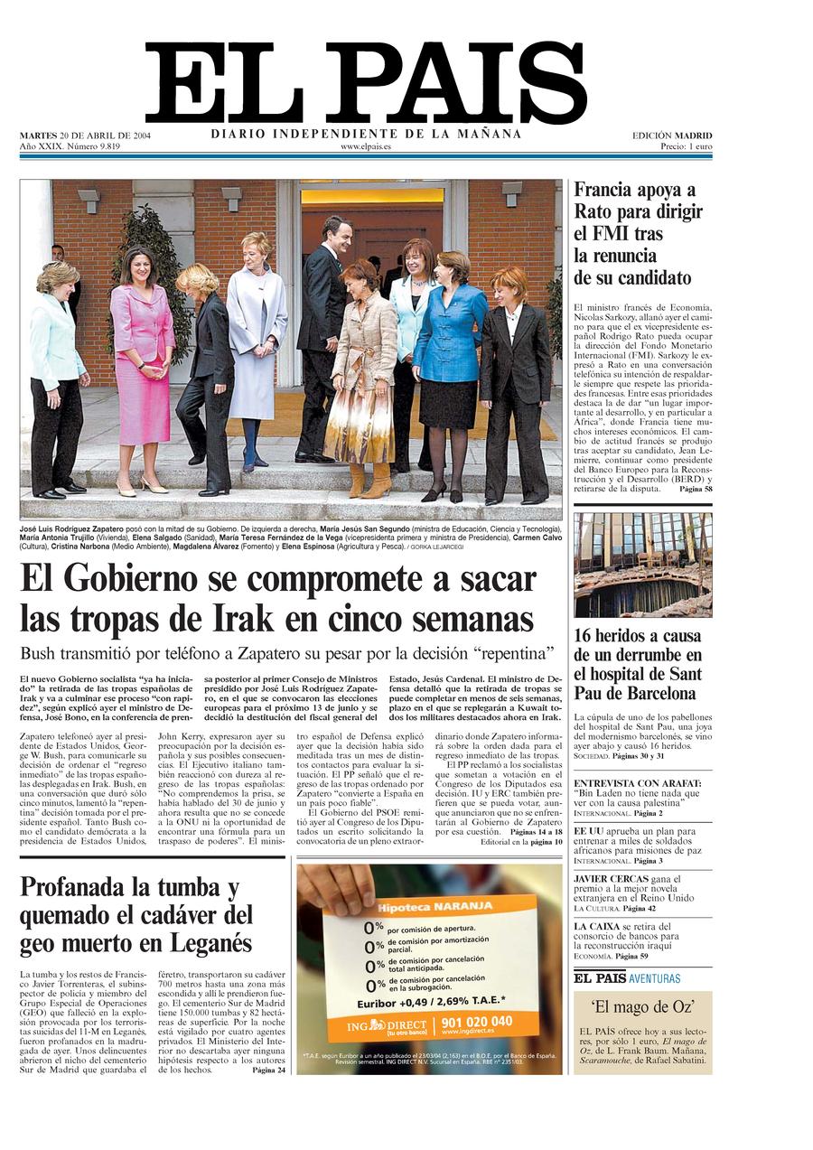 20 de Abril de 2004