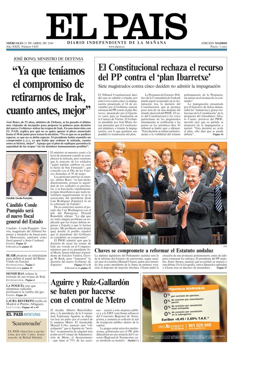 21 de Abril de 2004