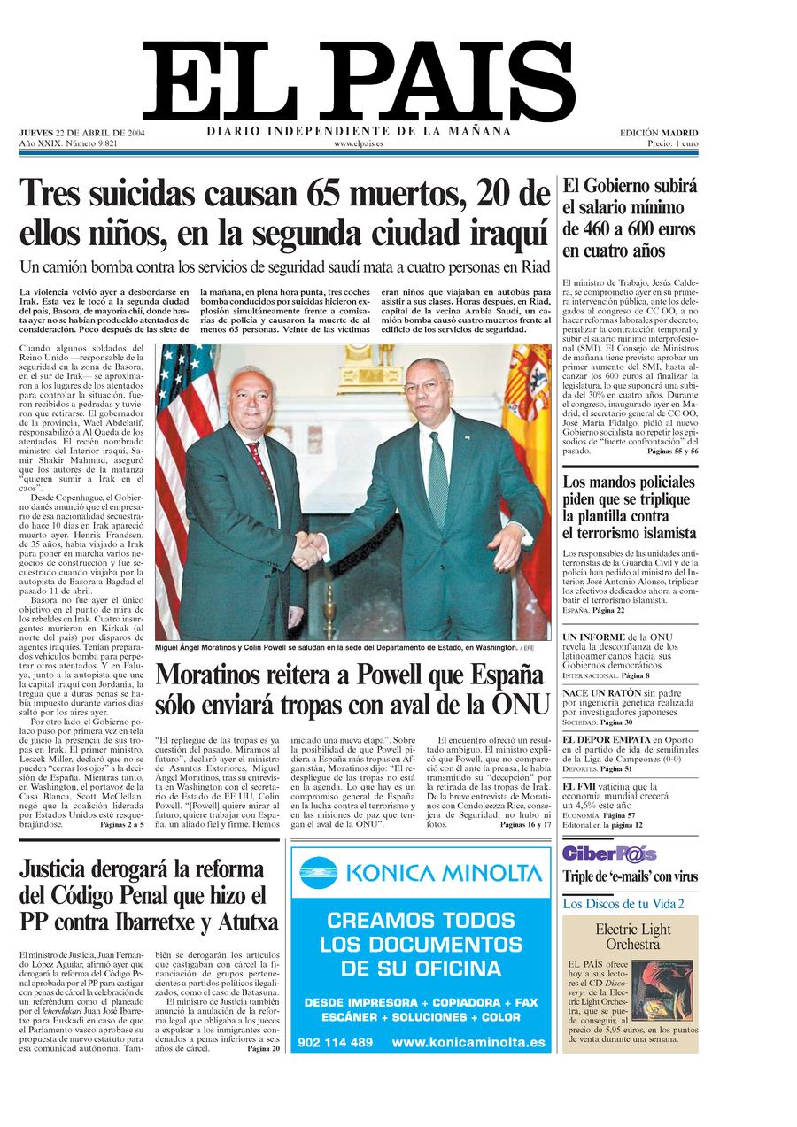 22 de Abril de 2004