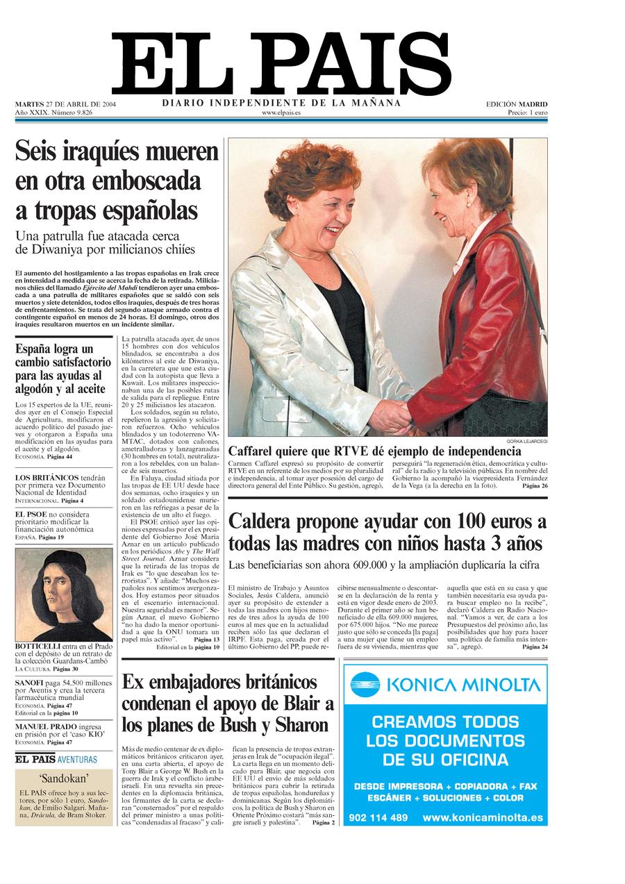 27 de Abril de 2004