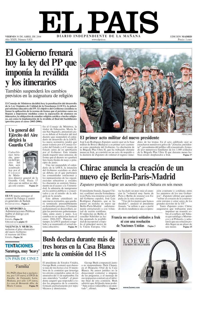 30 de Abril de 2004