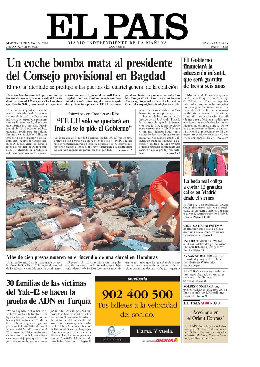18 de Mayo de 2004