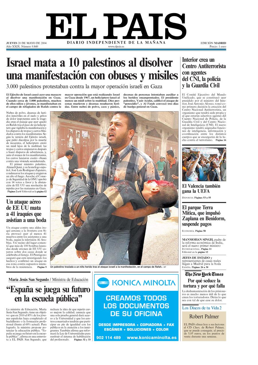 20 de Mayo de 2004
