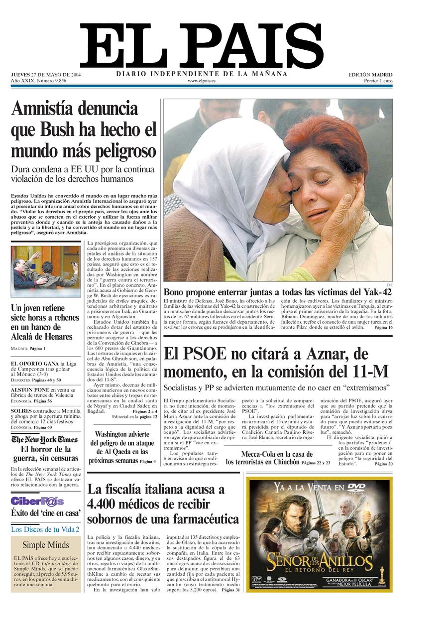 27 de Mayo de 2004