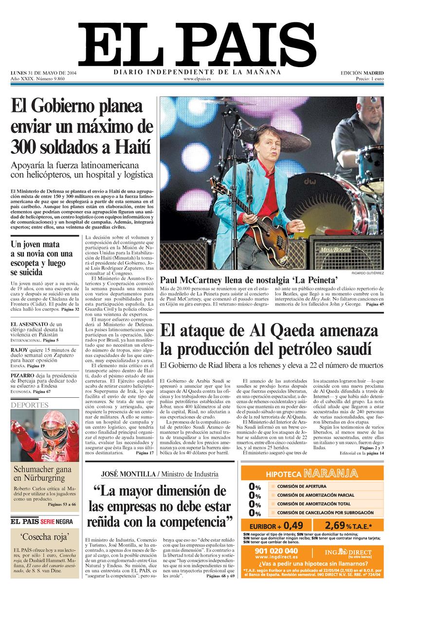 31 de Mayo de 2004