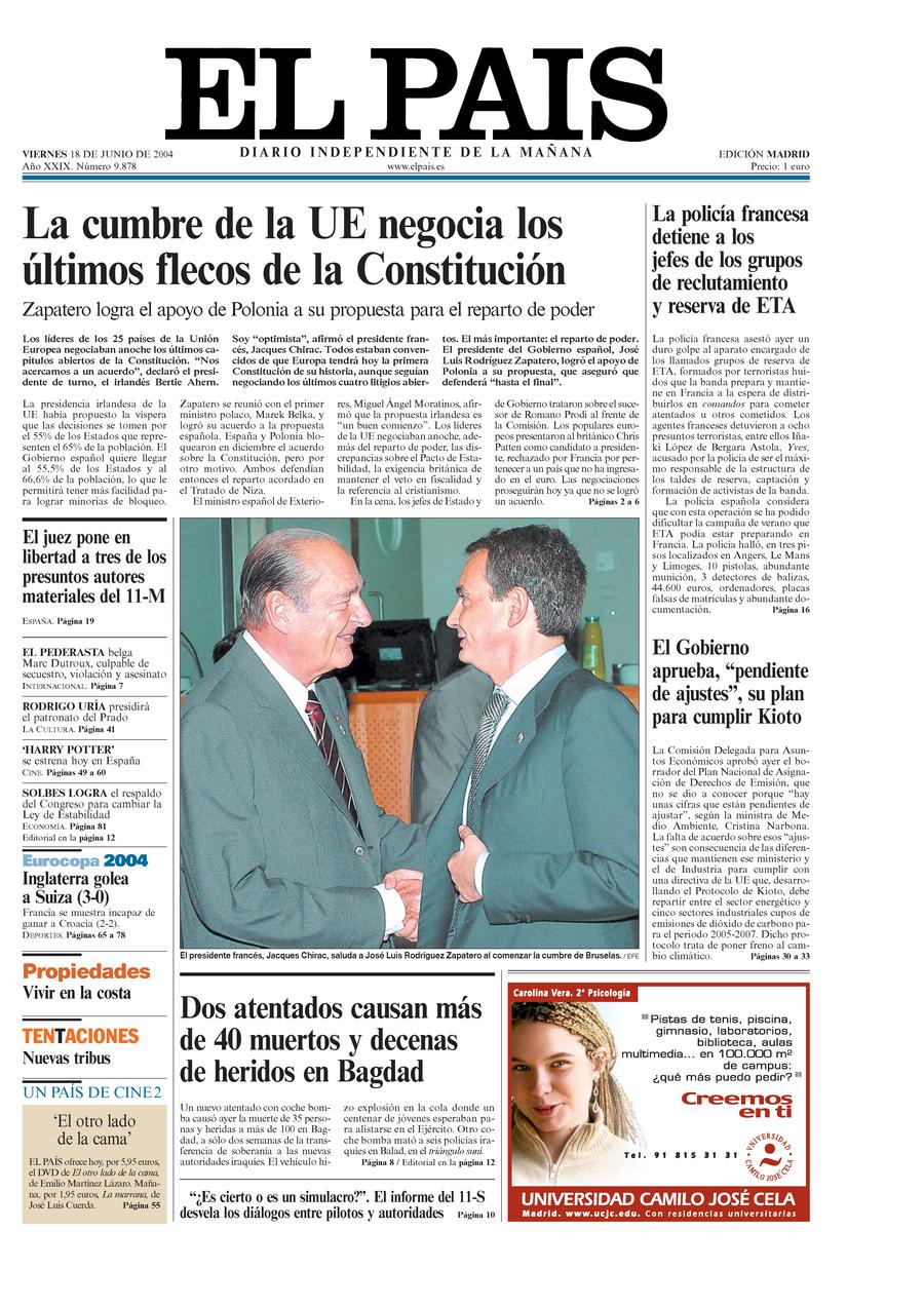 18 de Junio de 2004