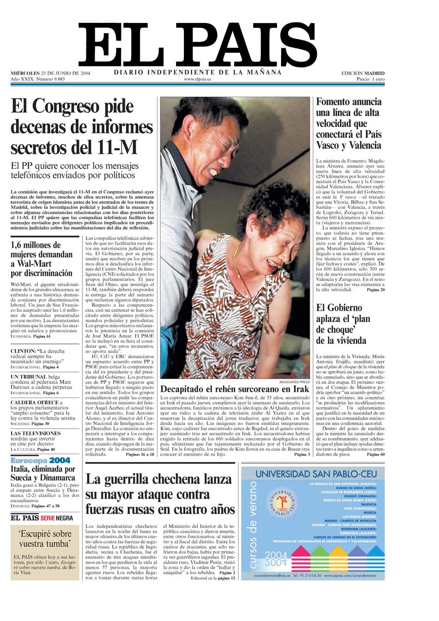 23 de Junio de 2004