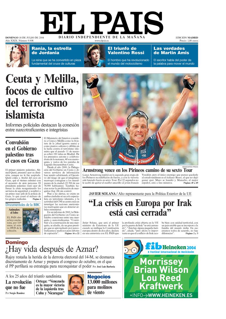 18 de Julio de 2004