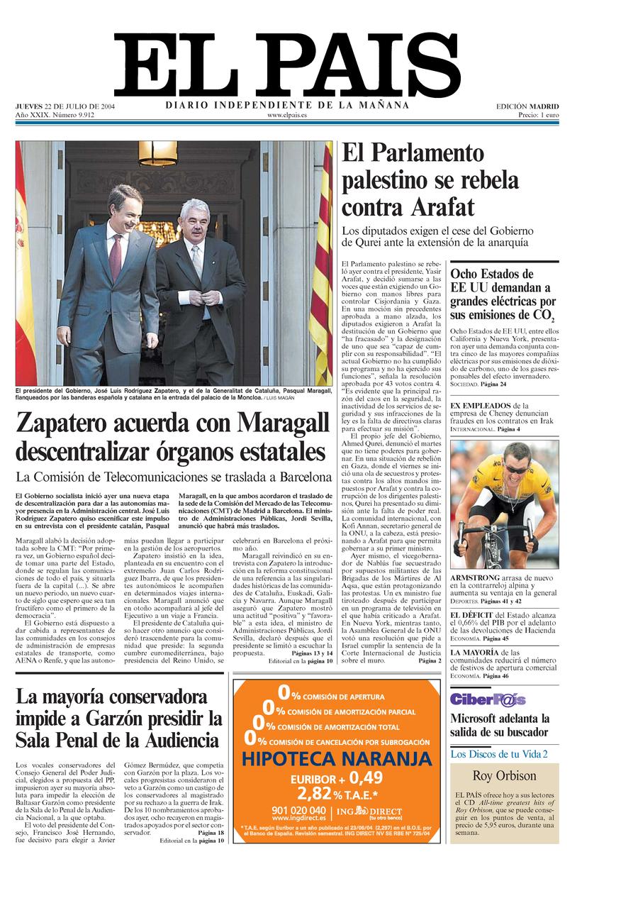 22 de Julio de 2004