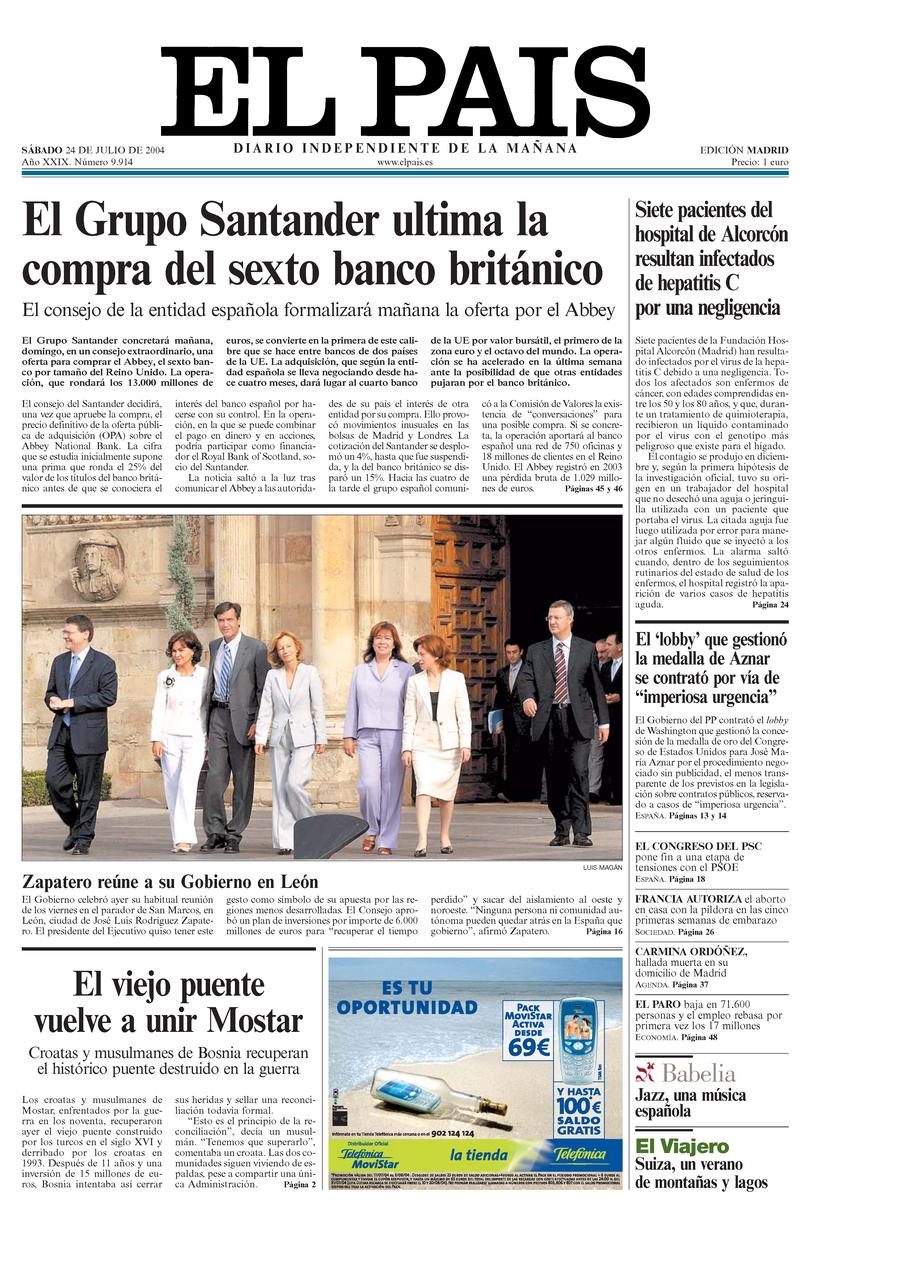24 de Julio de 2004