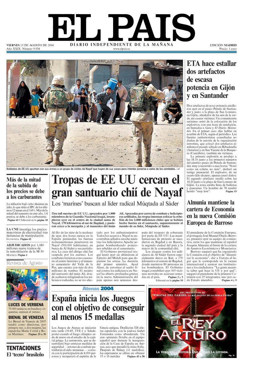 13 de Agosto de 2004