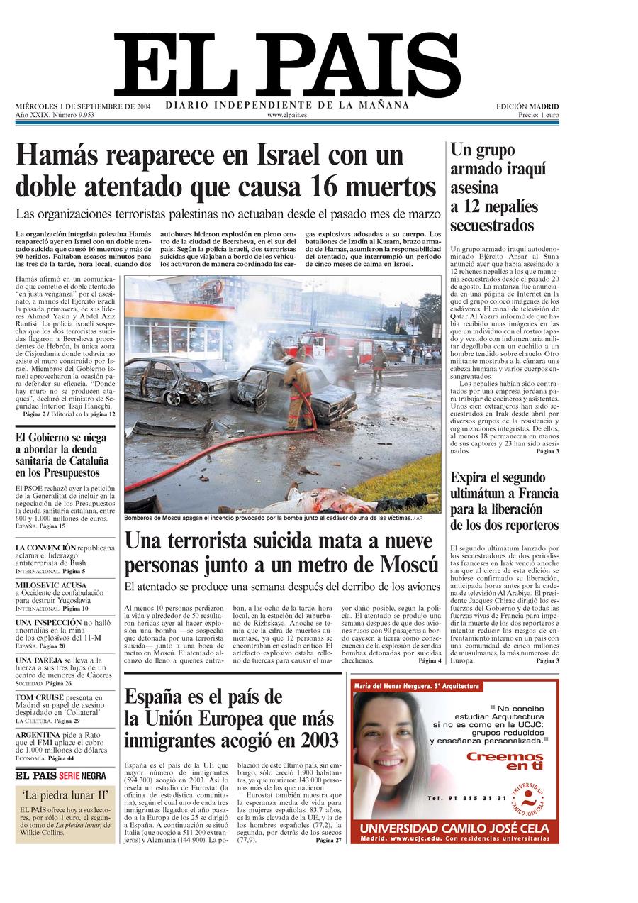 1 de Septiembre de 2004
