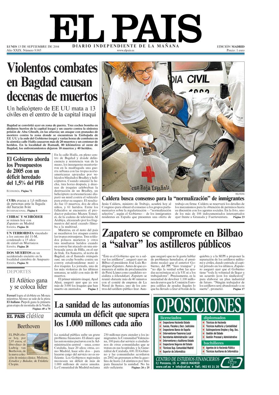 13 de Septiembre de 2004