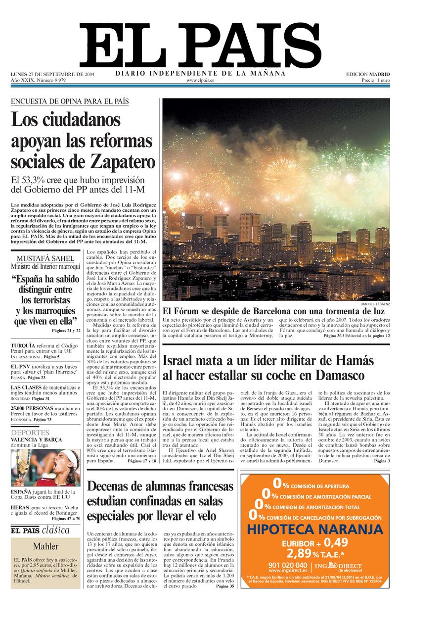 27 de Septiembre de 2004