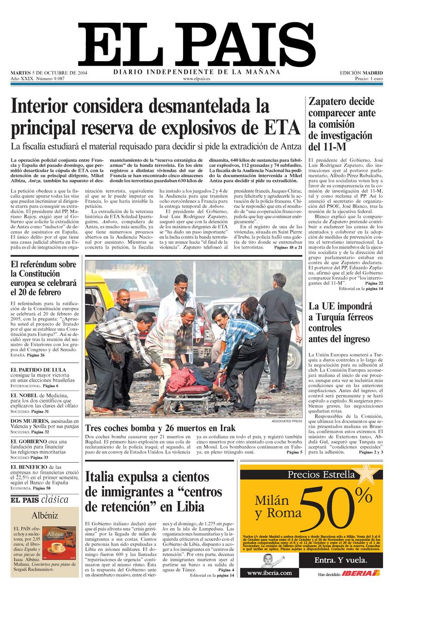 5 de Octubre de 2004