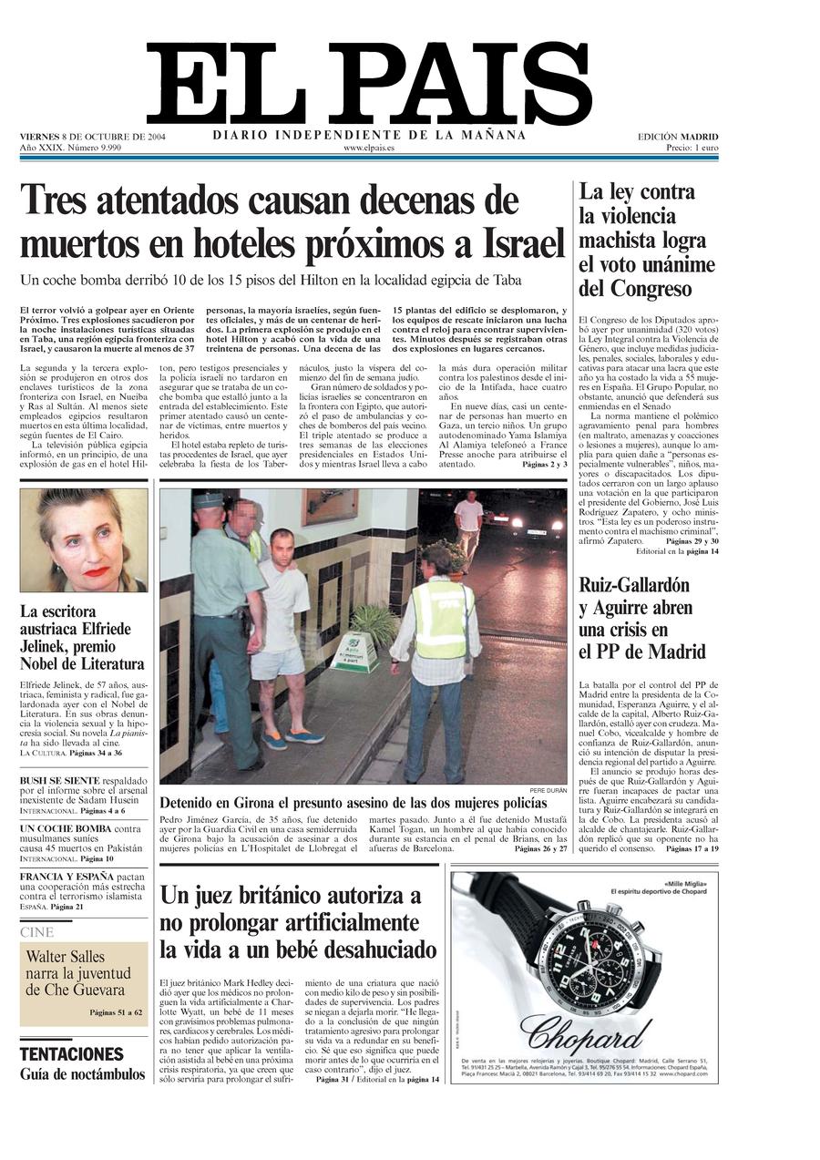 8 de Octubre de 2004